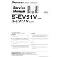 PIONEER S-EV51V/XJI/E Service Manual cover photo