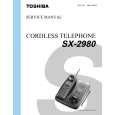 TOSHIBA SX2980 Service Manual cover photo