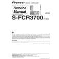 PIONEER S-FCR3700 Service Manual cover photo