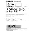 PIONEER PDP-4216HD Service Manual cover photo