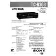 SONY TCR303 Service Manual cover photo