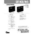 SONY SRF-M30 Service Manual cover photo