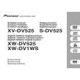 PIONEER S-DV525/XTW/EW Owner's Manual cover photo