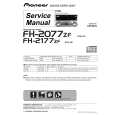 PIONEER FH2077ZF Service Manual cover photo