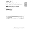 HITACHI DVP335E Owner's Manual cover photo