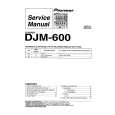 PIONEER DJM600 Service Manual cover photo