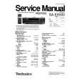 TECHNICS SAEX500/E/EB/EG Service Manual cover photo