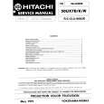 HITACHI 50UX7B Service Manual cover photo