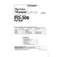 PIONEER PD206 Service Manual cover photo