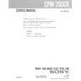 SONY CPM200CK Service Manual cover photo