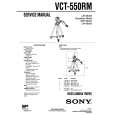 SONY VCT-550RM Service Manual cover photo