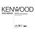 KENWOOD KDC-9023R Owner's Manual cover photo