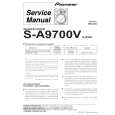 PIONEER S-A9700V/XJI/UC Service Manual cover photo