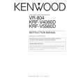 KENWOOD VR-804 Owner's Manual cover photo