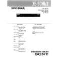 SONY XE90MKII Service Manual cover photo