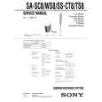 SONY SA-WS8 Service Manual cover photo