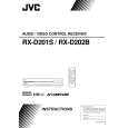 JVC RX-D202BC Owner's Manual cover photo