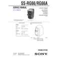 SONY SSRG66 Service Manual cover photo