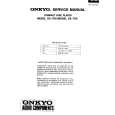 ONKYO DX706 Service Manual cover photo