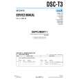 SONY DSCT3 Service Manual cover photo