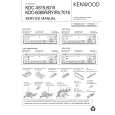 KENWOOD KDC6015 Service Manual cover photo