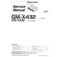 PIONEER GM-X332/X1H/ES Service Manual cover photo