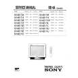 SONY KVM2171U Service Manual cover photo