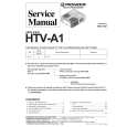 PIONEER HTV-A1 Service Manual cover photo