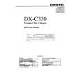 ONKYO DXC330 Owner's Manual cover photo