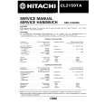 HITACHI CL2159TA Service Manual cover photo