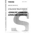 TOSHIBA 43N9UXH Service Manual cover photo