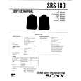 SONY SRS-180 Service Manual cover photo