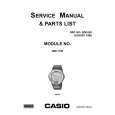 CASIO QW1758 (SM539) Service Manual cover photo