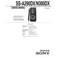 SONY SS-N300DX Service Manual cover photo