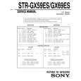 SONY STR-GX69ES Service Manual cover photo