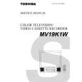 TOSHIBA MV19K1W Service Manual cover photo