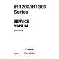 CANON IR1200 Service Manual cover photo