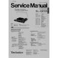 TECHNICS SL-QD33 Service Manual cover photo