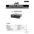 JVC KSR33E/G Service Manual cover photo