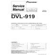 PIONEER DVL919 Service Manual cover photo