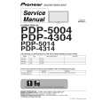 PIONEER PDP5014 Service Manual cover photo