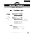 JVC KSFX911/811 Service Manual cover photo
