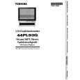 TOSHIBA 44PL93G Owner's Manual cover photo