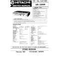 HITACHI SR2000 Service Manual cover photo
