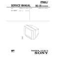 SONY KV1499XF Service Manual cover photo