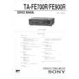 SONY TAFE700R Service Manual cover photo