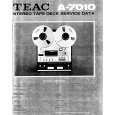 TEAC A7010 Service Manual cover photo