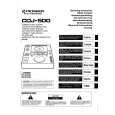 PIONEER CDJ-500 Owner's Manual cover photo