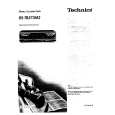 TECHNICS RS-TR575 Owner's Manual cover photo