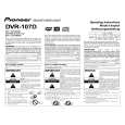 PIONEER DVR-107D Owner's Manual cover photo